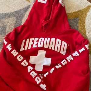 Never worn lifeguard hoodie wild wood New Jersey